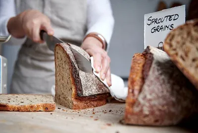 Спраутгрейн ръжени зърна в сироп